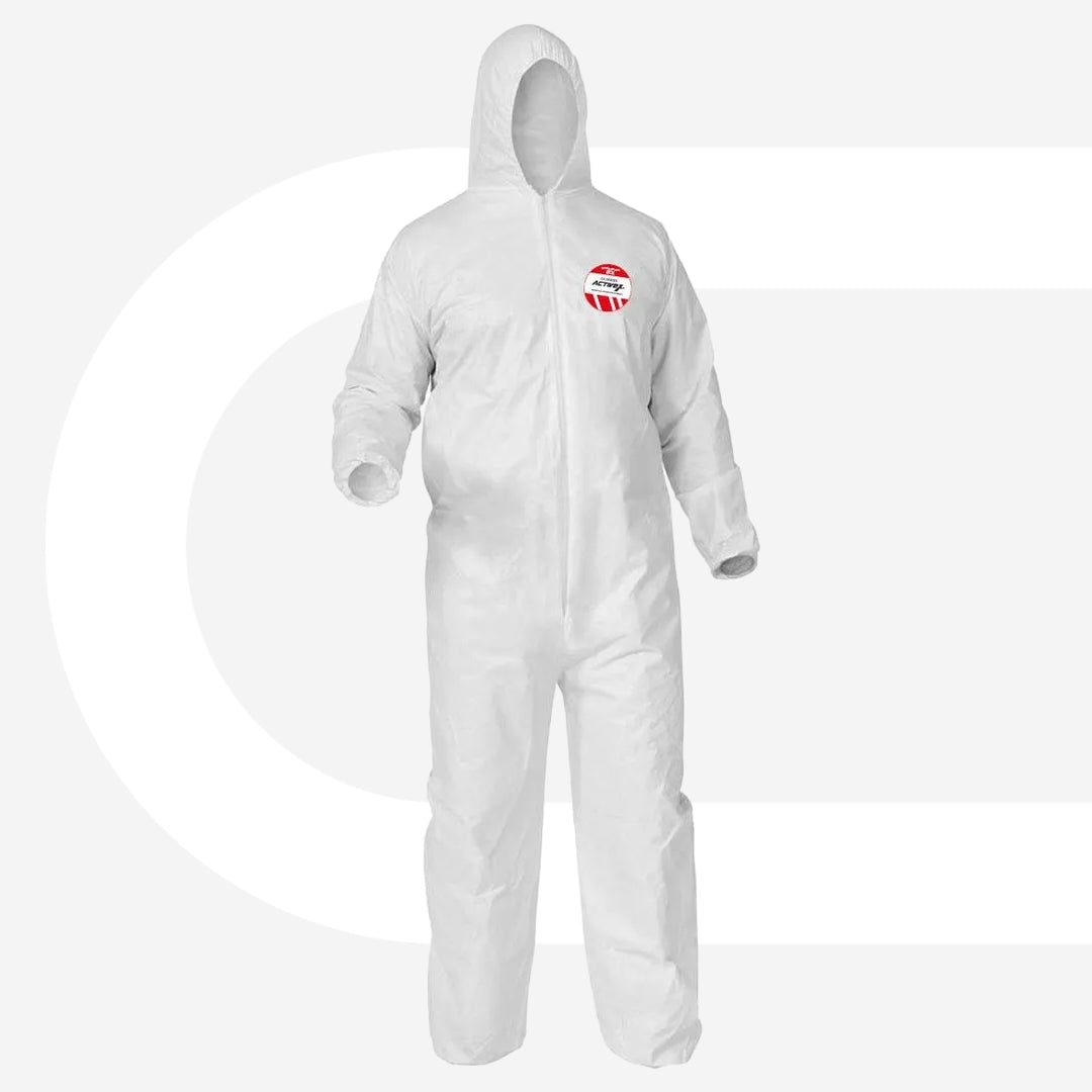 Overol blanco desechable Pack 5 unidades