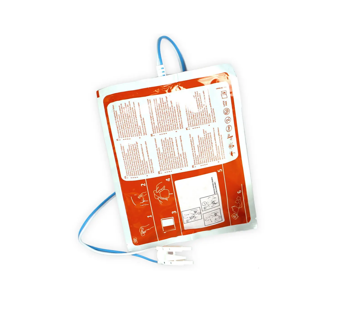 DEA, desfibrilador externo automatico, electrodos