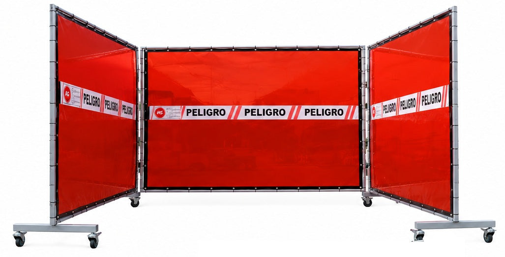 Biombo Inactínico para Soldadura Modular | 2 × 2 m o a Medida